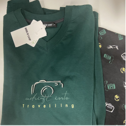 Férfi pizsama 13680VAMP